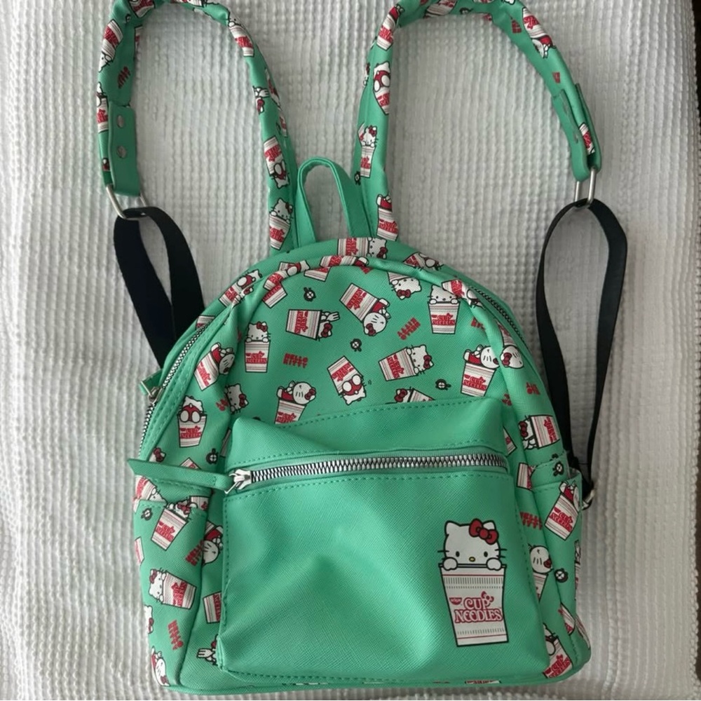 Hello Kitty Green Mini Backpack